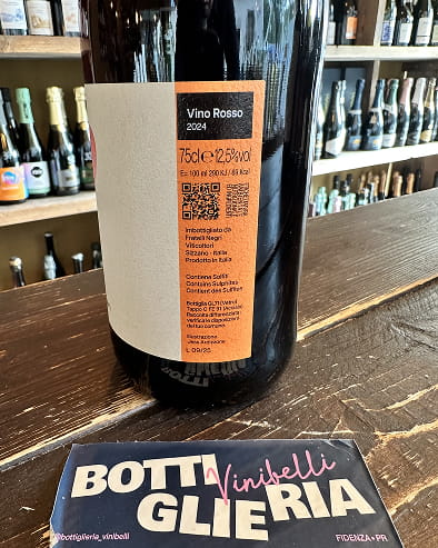 Vino Rosso 2024 - Bottiglieria del Borgo
