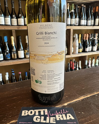 Grilli Bianchi Langhe Bianco 2024 - Bottiglieria del Borgo