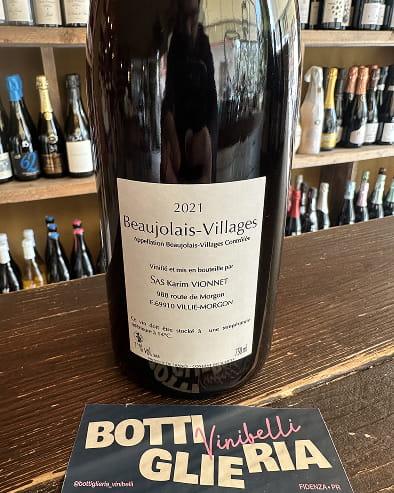 Beaujolais Villages Cuvée KV 2021 - Bottiglieria del Borgo