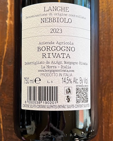 Langhe Nebbiolo 2023