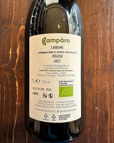 Langhe Rosso "Adesso" 2022