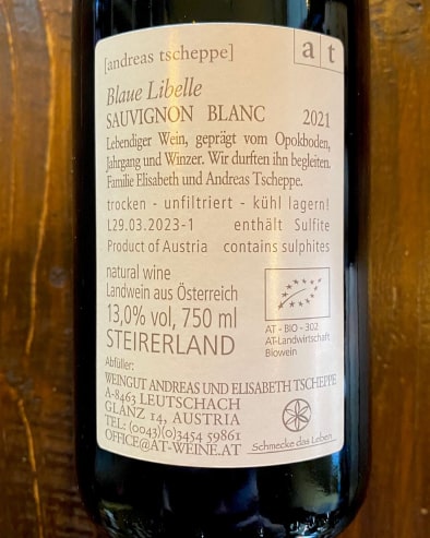 Libelle Sauvignon Blanc 2021