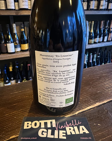 Marsannay "En Leautier" 2023 - Bottiglieria del Borgo