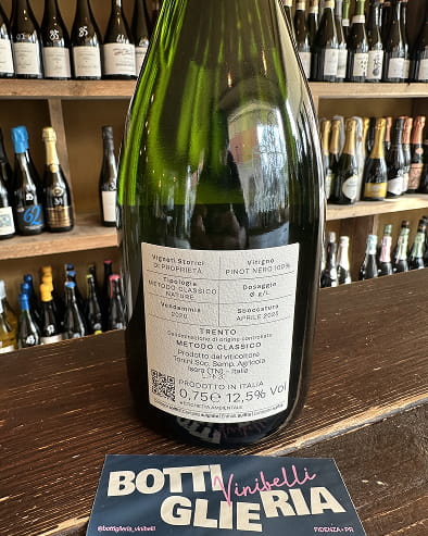 Trento DOC Blanc de Noirs 2020 - Bottiglieria del Borgo