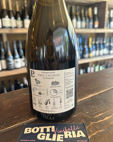Contraste #3 Blanc de Noirs V.22 - Bottiglieria del Borgo