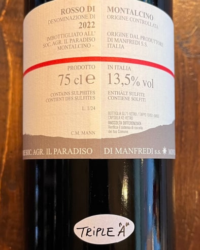 Rosso di Montalcino 2022