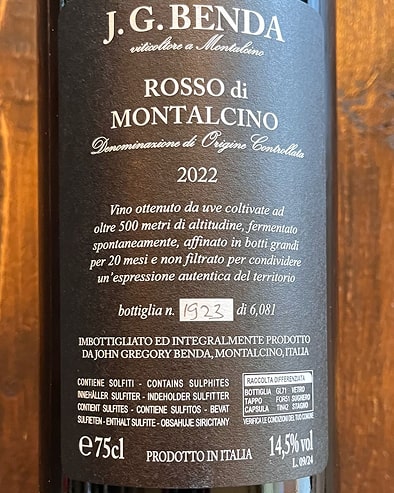 Rosso di Montalcino 2022