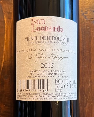 San Leonardo 2015