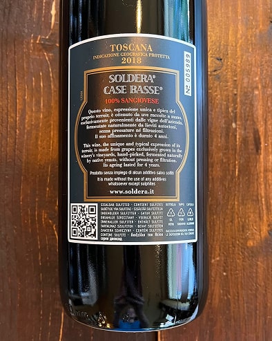 Sangiovese Case Basse  Magnum 2018