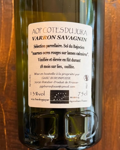 Varron Savagnin 2022