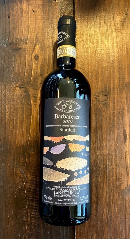 Barbaresco Starderi 2019 - Bottiglieria del Borgo
