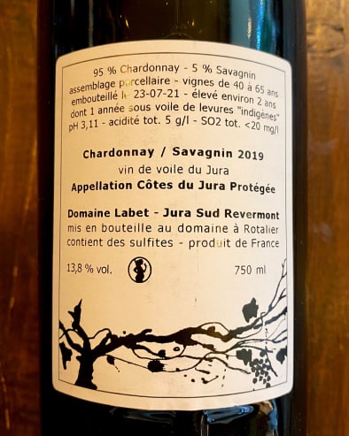 Cuvee de Garde Chardonnay/Savagnin 2019